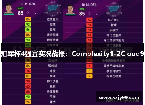 冠军杯4强赛实况战报：Complexity1-2Cloud9